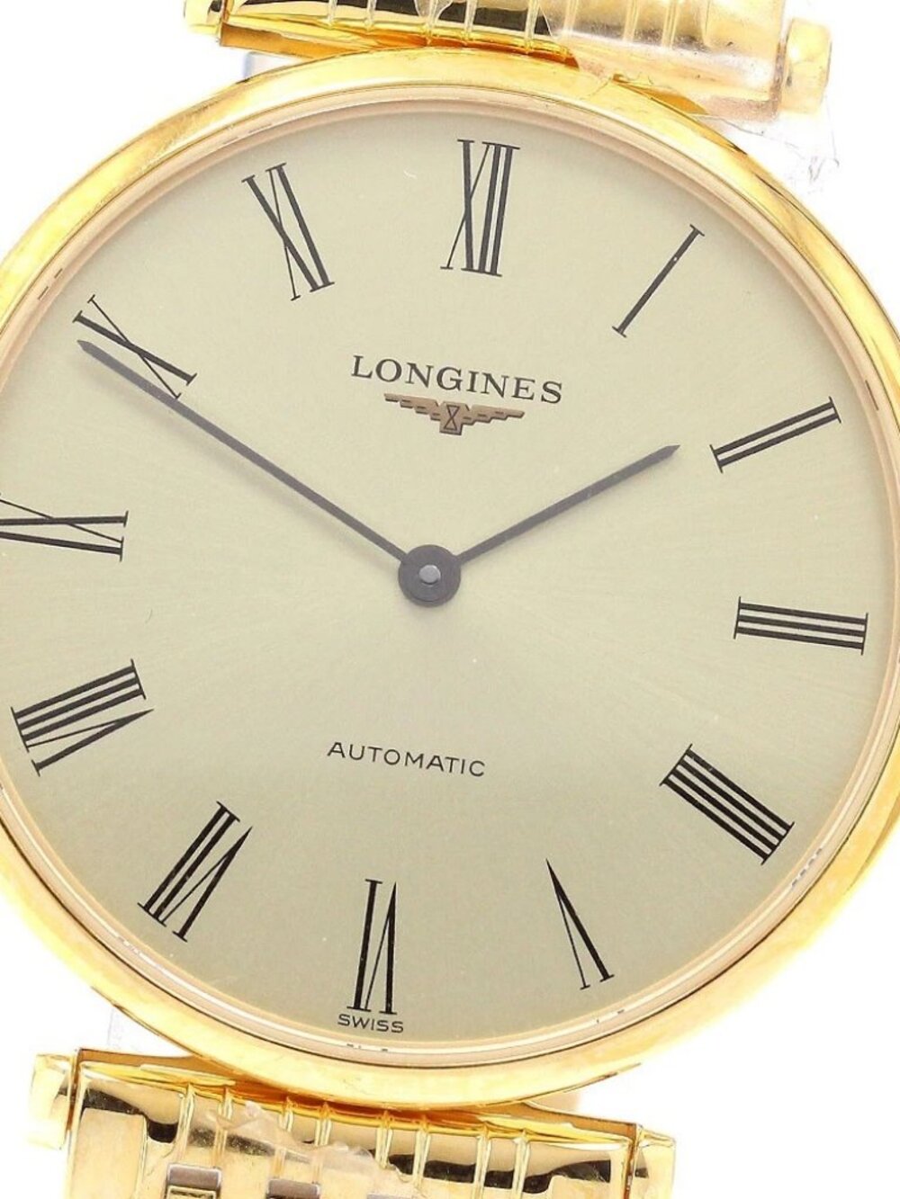 LONGINES Grand classic L4.708.2 Back skeleton gold Dial Automatic Men's_935374
